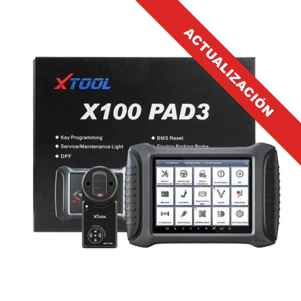Actualización XTOOL X100 PAD3 - Xtool