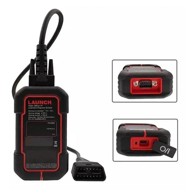 Adaptador Dbscar VII launch Con Software Diagzone