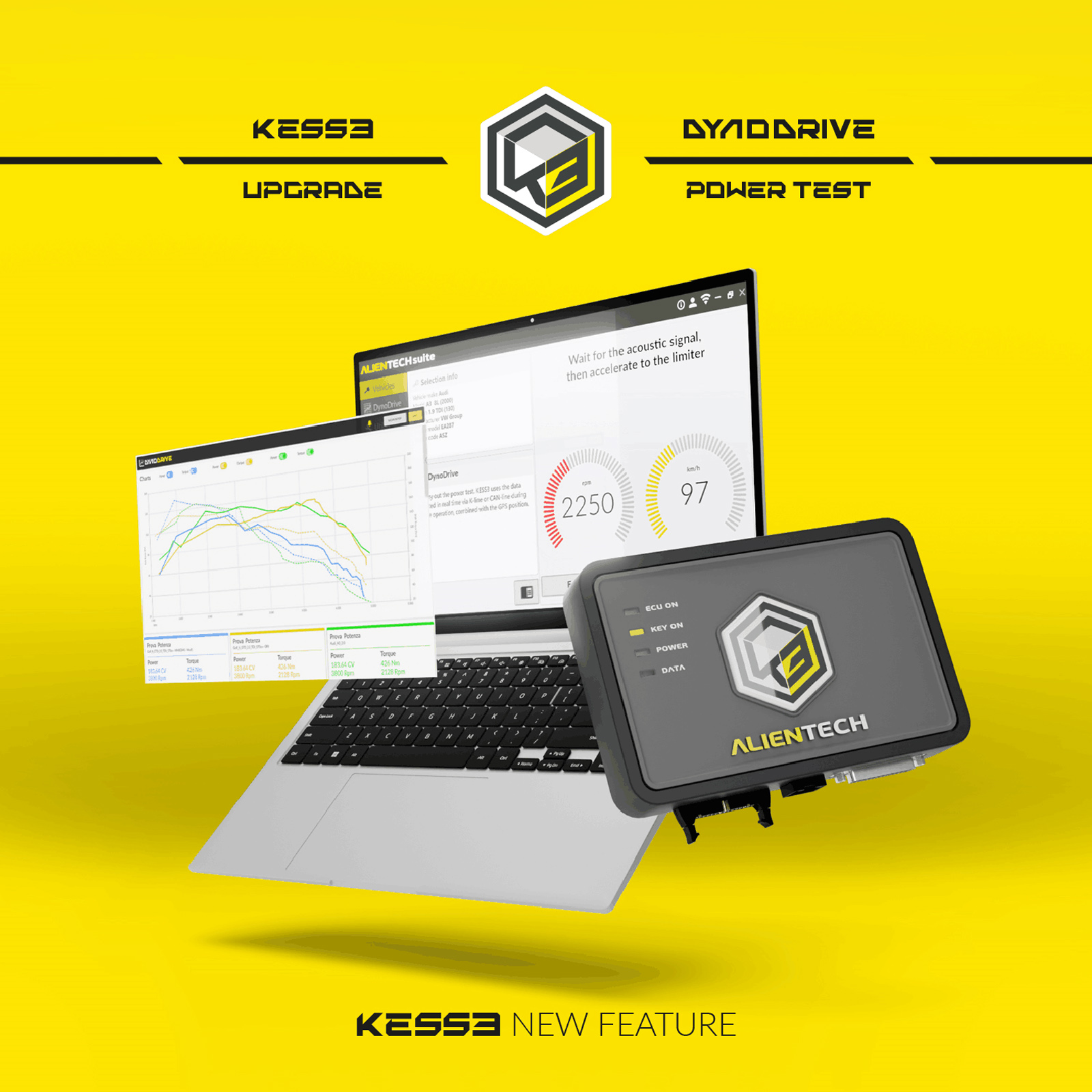 Alientech KESS3 DynoDrive Activación de Hardware