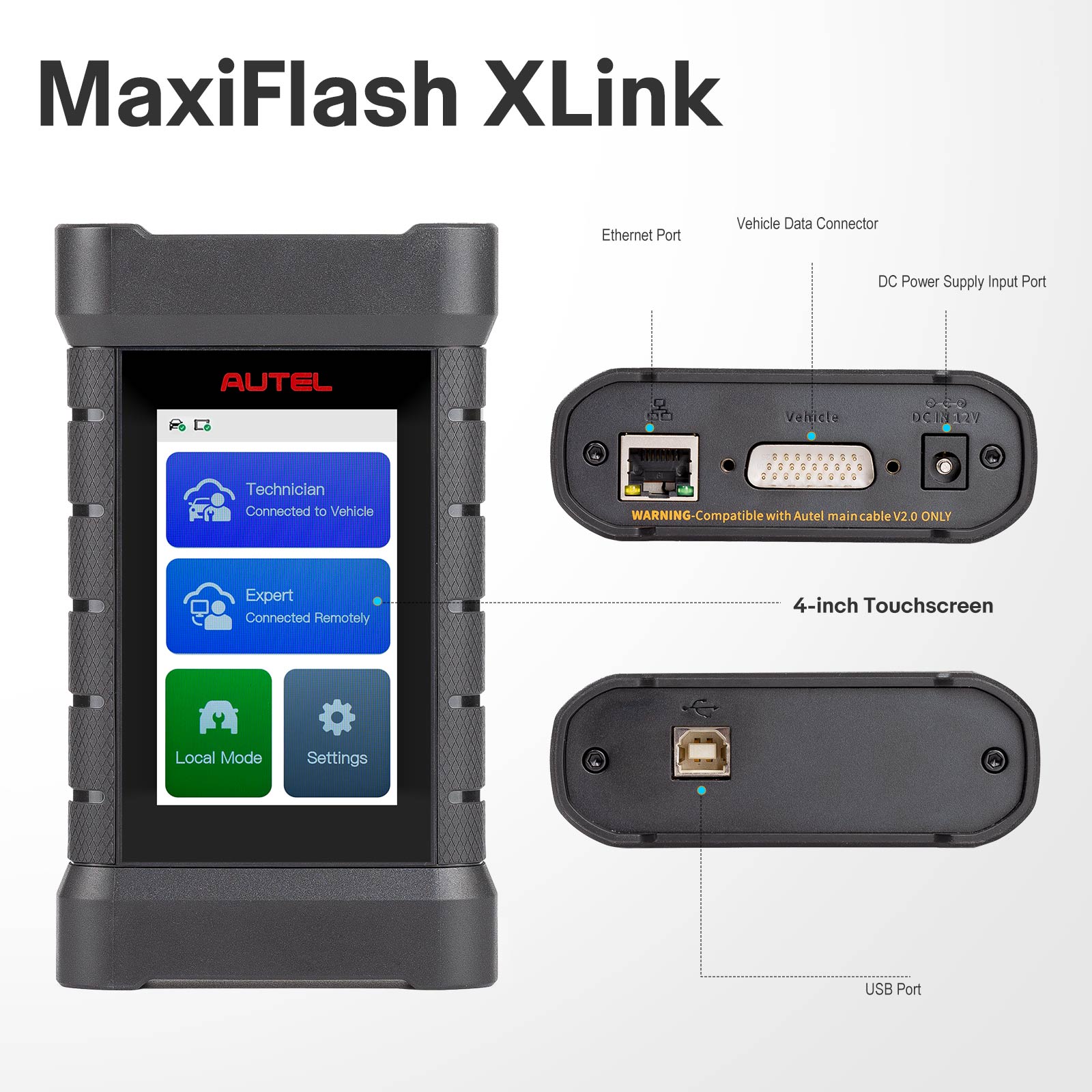 Autel MaxiFlash XLink - Interfaz VCI y Programador J2534