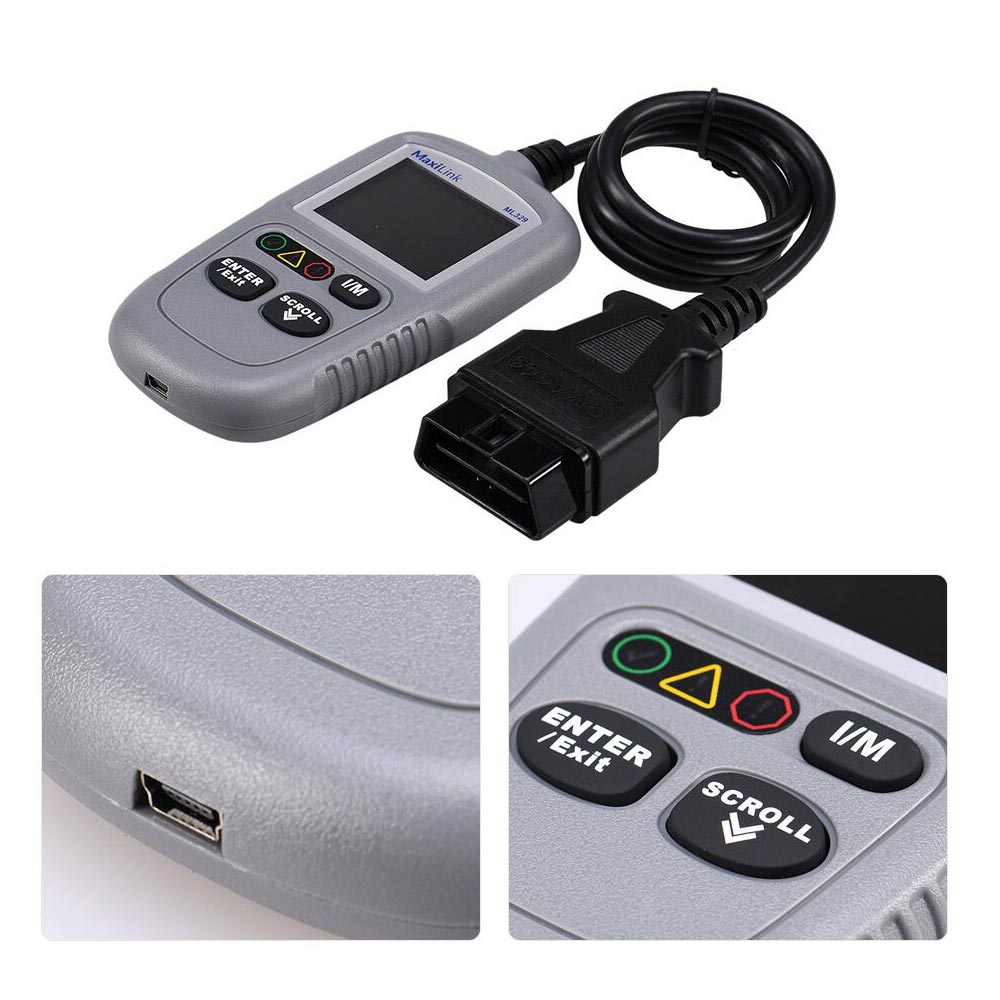 Lector de Códigos Autel MaxiLink ML329 - Escáner OBD2 con AutoVIN