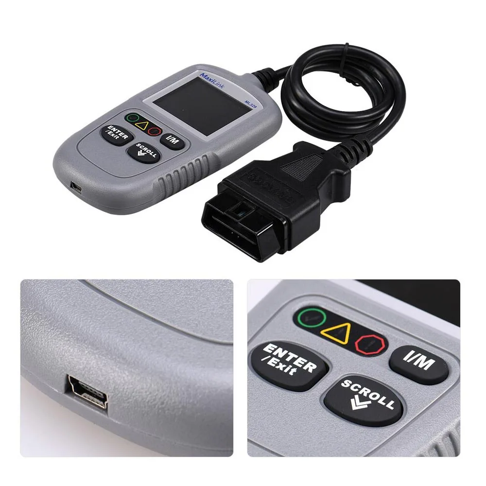 Lector de Códigos Autel MaxiLink ML329 - Escáner OBD2 con AutoVIN