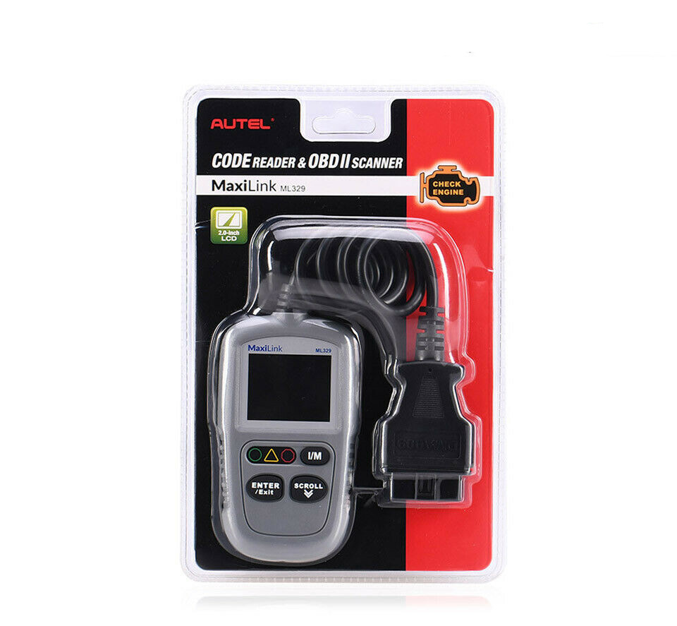 Lector de Códigos Autel MaxiLink ML329 - Escáner OBD2 con AutoVIN