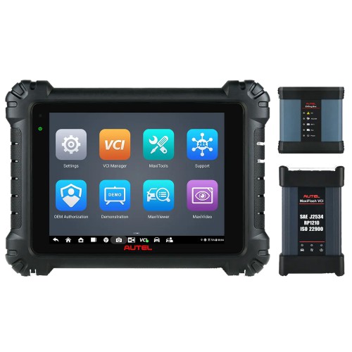 Escáner Autel MaxiSYS MS909 - Tablet de Diagnóstico Profesional con Topología