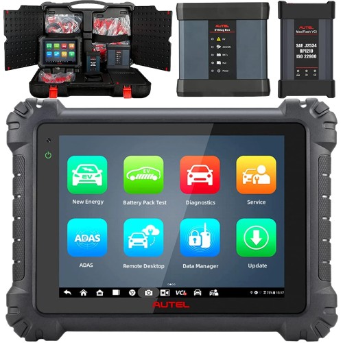 Escáner Autel MaxiSYS MS909 - Tablet de Diagnóstico Profesional con Topología