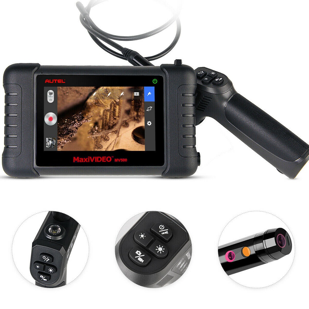 Autel MaxiVideo MV500 - Cámara de Inspección Digital de 8.5 mm