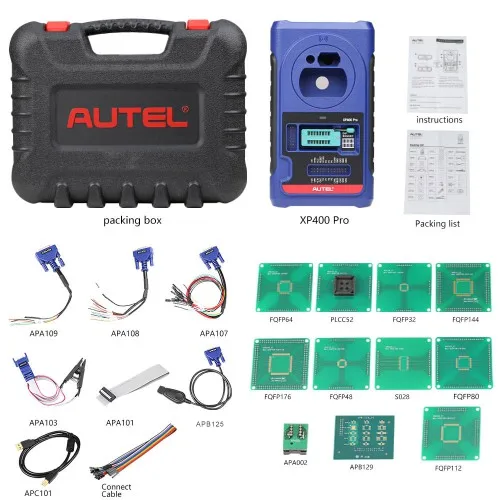 Autel XP400 Pro con Accesorios IMKPA - Programador de Llaves Avanzado