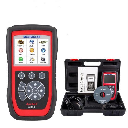 Escáner Autel MaxiCheck Pro - Diagnóstico de Funciones Especiales EPB, ABS, SRS, SAS, DPF