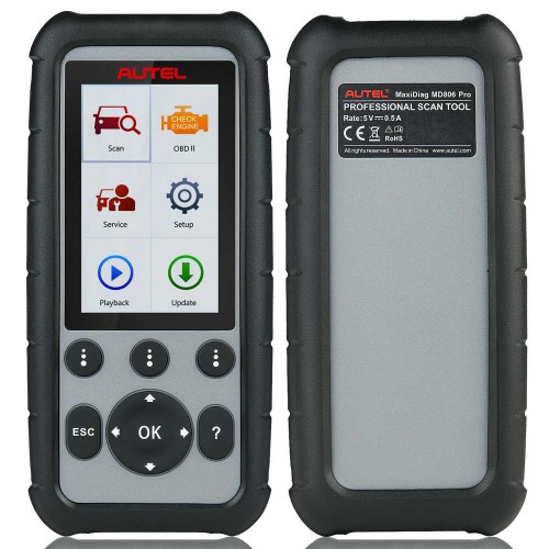 Escáner Autel MaxiDiag MD806 Pro - Diagnóstico de Sistema Completo con 7 Funciones Especiales