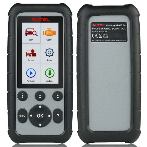 Escáner Autel MaxiDiag MD806 Pro - Diagnóstico de Sistema Completo con 7 Funciones Especiales