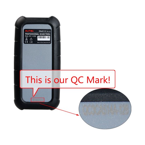 Escáner Autel MaxiLink ML629 - Lector de Códigos de 4 Sistemas OBD2