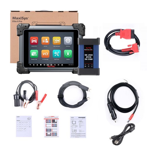 Escáner Autel MaxiSys Elite II Pro - Diagnóstico Profesional con Programación J2534