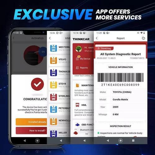 Escaner Automotriz Thinkdiag Mini Obd2 Bluetooth