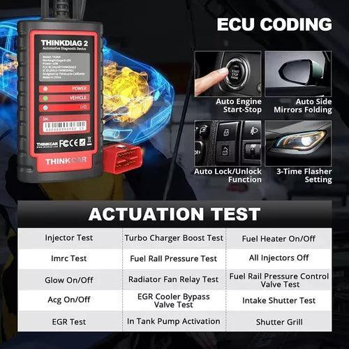 Escaner Automotriz Thinkdiag2 Full System Bidirectional Obd2