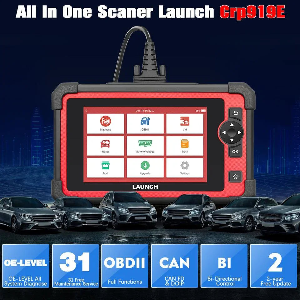 Escaner Launch Crp919e Profesional De Diagnóstico Automotriz