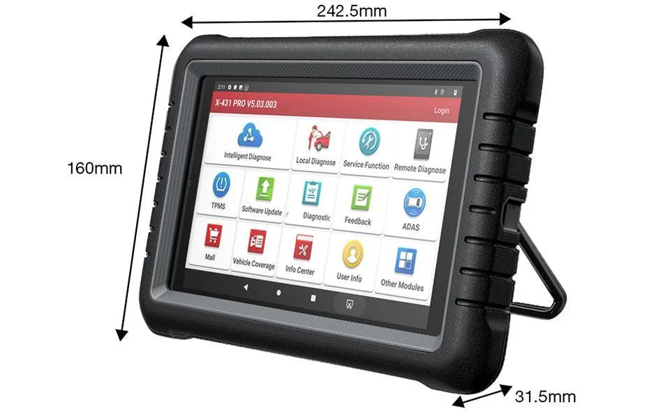 Escaner Launch X431 Pros V5.0 Multimarca Profesional