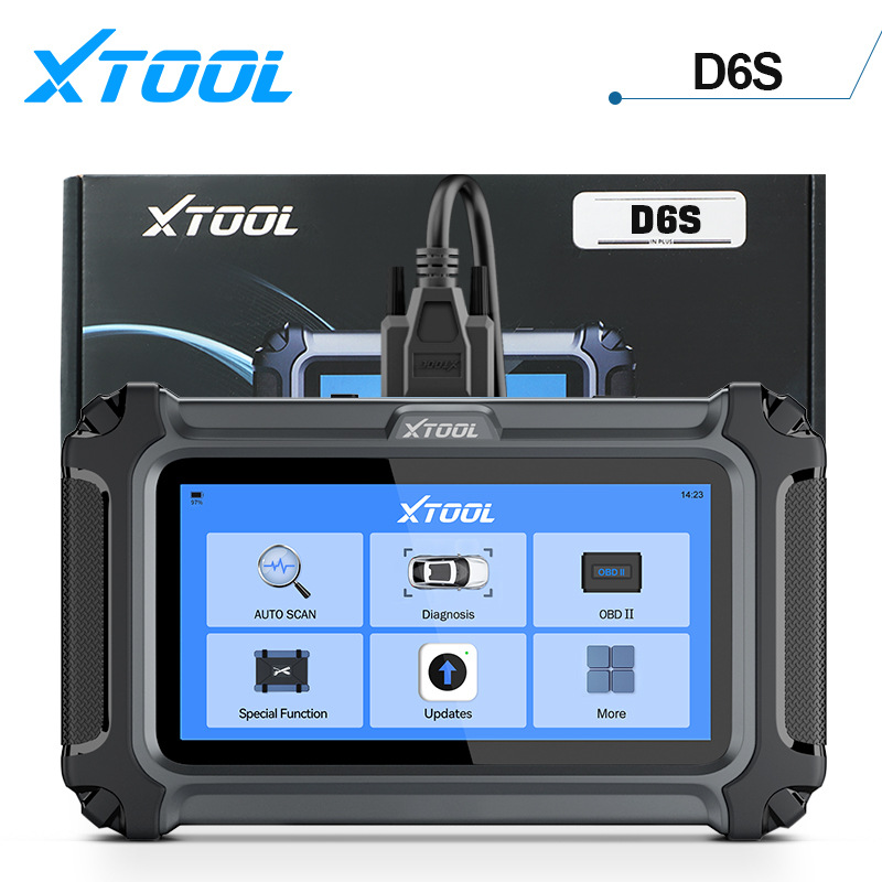 Escáner Automotriz XTOOL D6 - Diagnóstico Completo con 15+ Funciones de Servicio