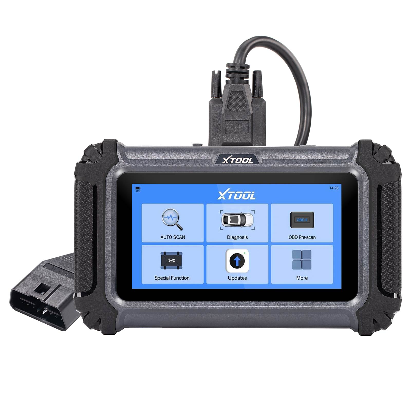 Escáner Automotriz XTOOL D6S - Diagnóstico de Sistema Completo con 30 Funciones