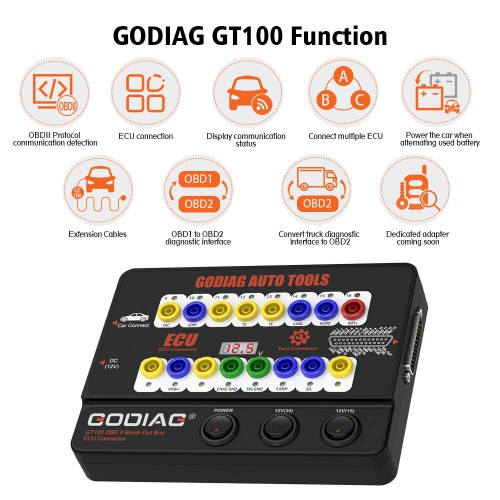 GoDiag GT100 - Breakout Box ECU con Plataforma de Prueba BMW CAS4 y FEM/BDC