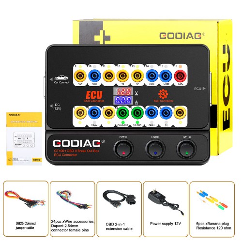 GoDiag GT100+ Pro - Breakout Box ECU con Plataforma de Prueba BMW CAS4 y FEM/BDC