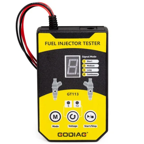 GoDiag GT113 - Probador de Inyectores de Combustible con 8 Modos de Pulso