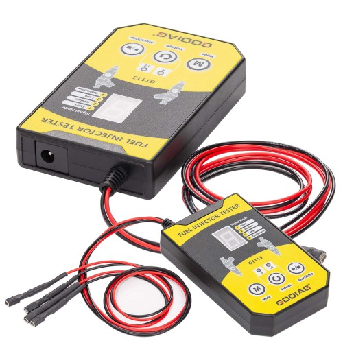GoDiag GT113 - Probador de Inyectores de Combustible con 8 Modos de Pulso