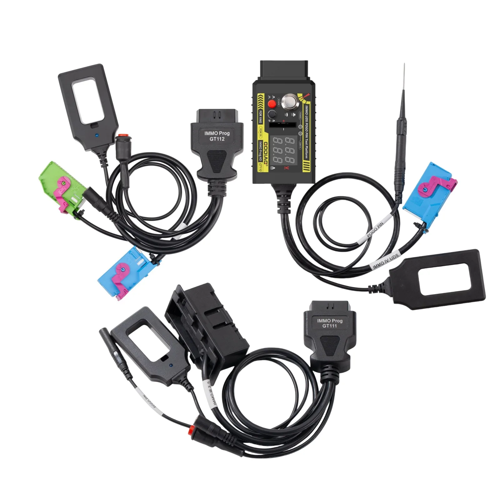 GoDiag Plataformas de Prueba VAG GT110 GT111 GT112 - Set de 3