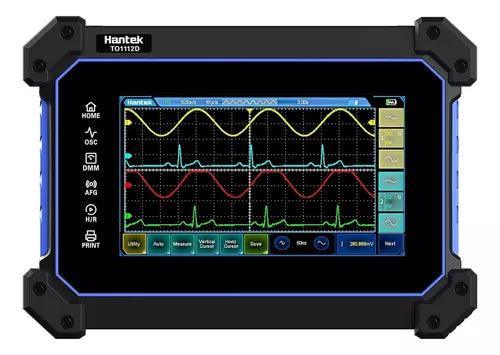 Hantek Osciloscopio Automotriz Tactil De 2 Canales 110mhz