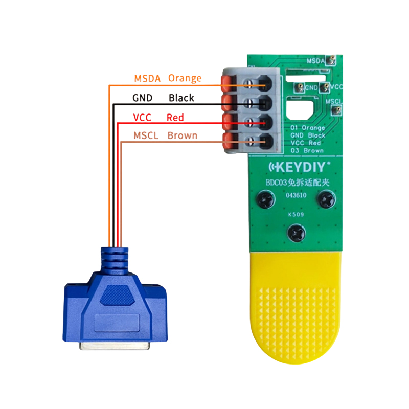 KeyDIY BMW BDC03 Clip Sin Soldar