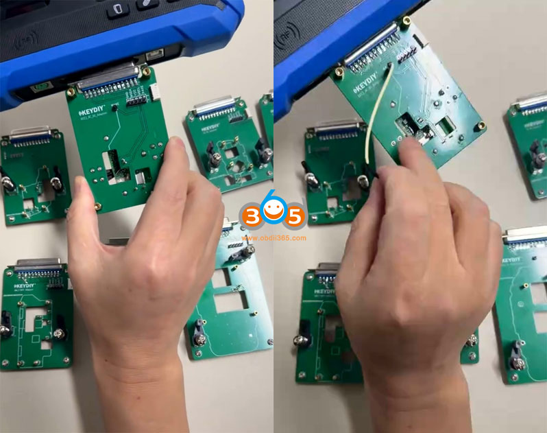 KeyDIY MQB49 5C/5D Clamp Adaptador 11 Piezas