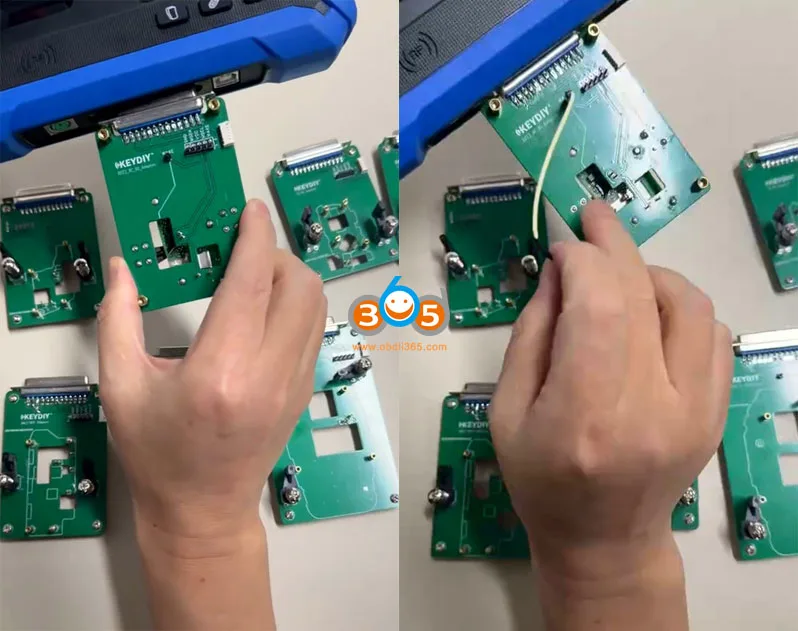 KeyDIY MQB49 5C/5D Clamp Adaptador 11 Piezas