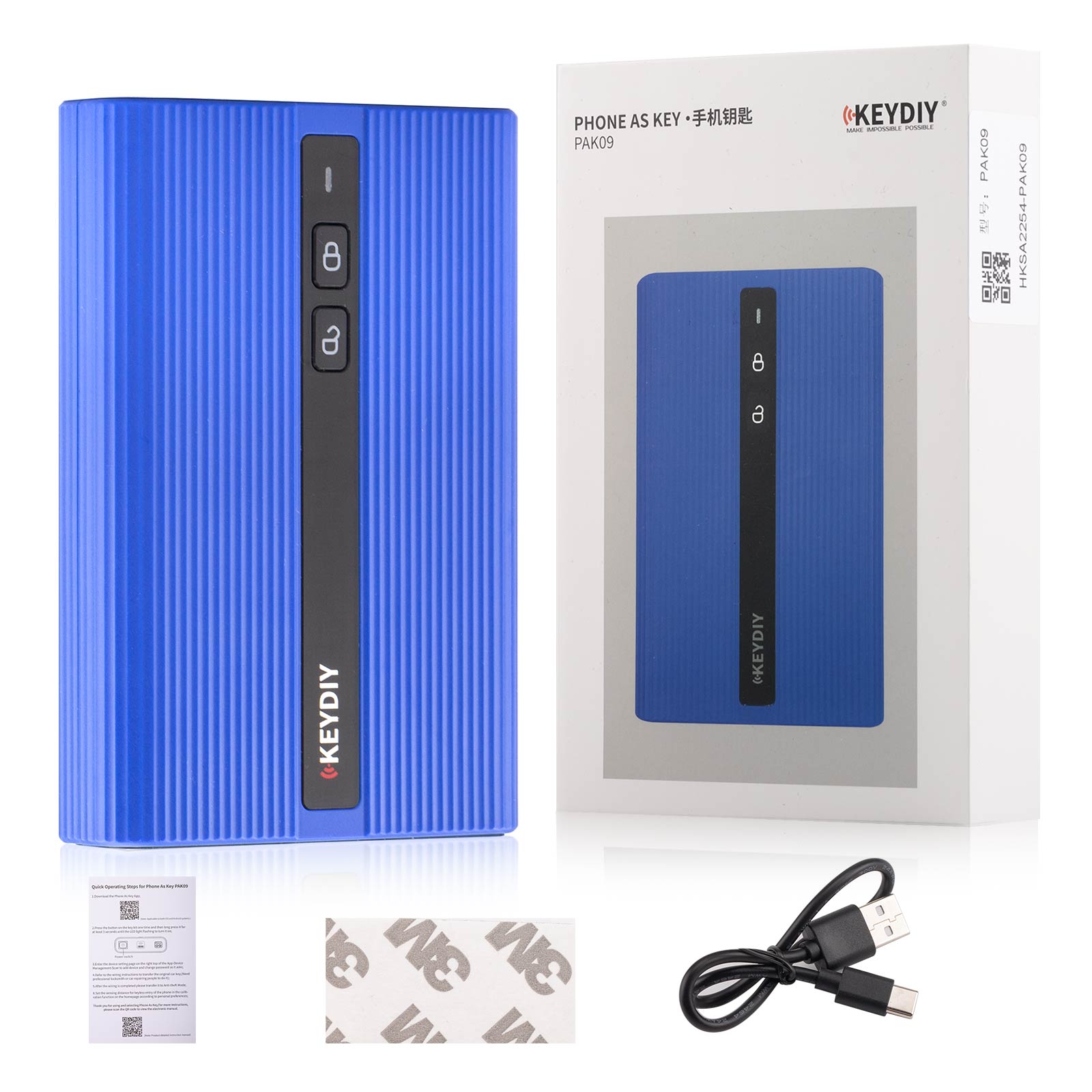 KeyDIY PAK09 Phone-as-Key Adaptador - KeyDIY
