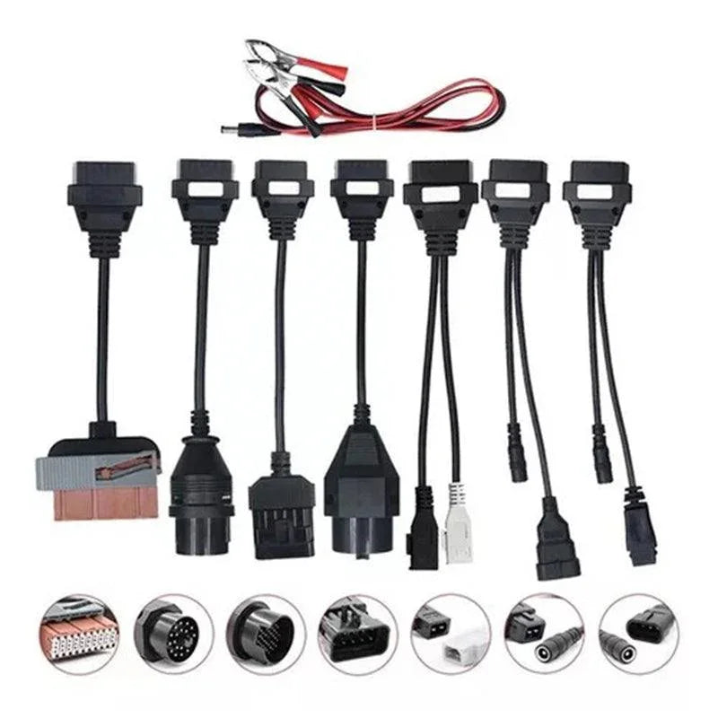 Kit 8 Adaptadores Obd2 Para Diagnostico Automotriz - HERRAMIENTAS AUTOMOTRIZ