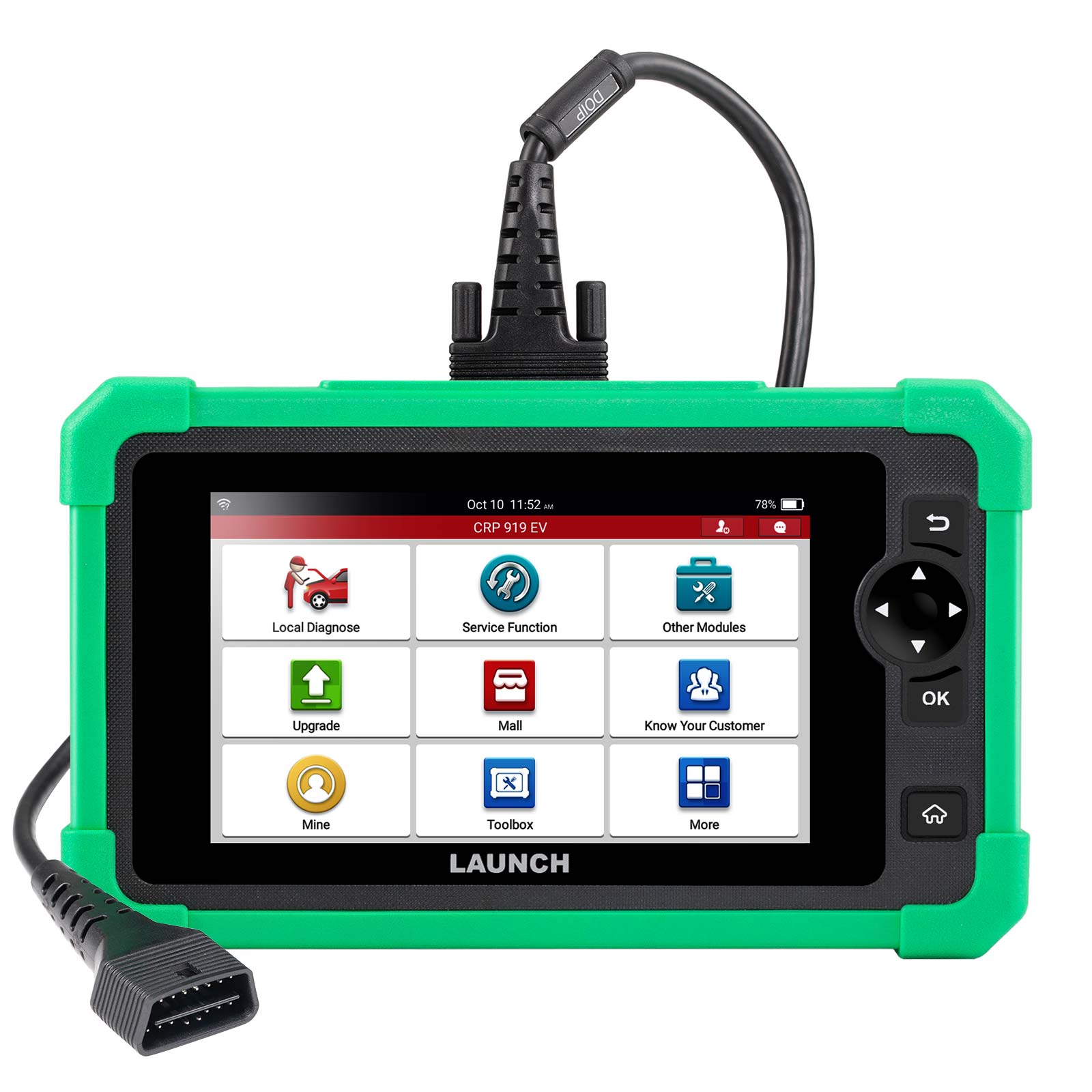Escáner LAUNCH CRP919 EV - Diagnóstico Profesional para Vehículos Eléctricos