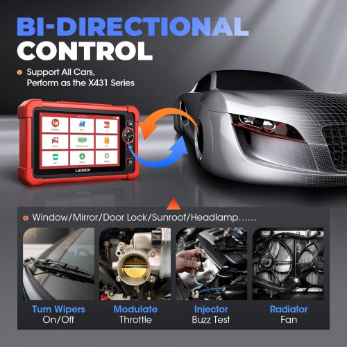 Escáner Launch CRP919X - Diagnóstico de Sistema Completo con CAN FD y DoIP