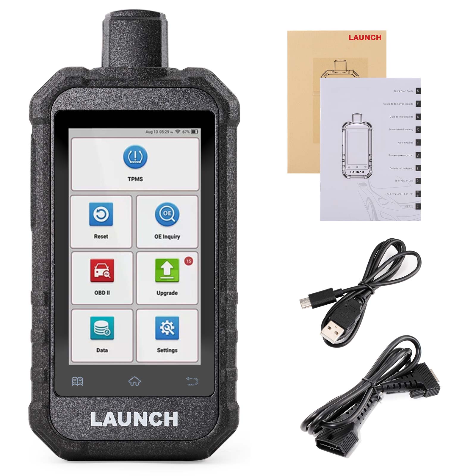 Launch CRT5011 V2 - Herramienta TPMS de Diagnóstico de Presión de Neumáticos