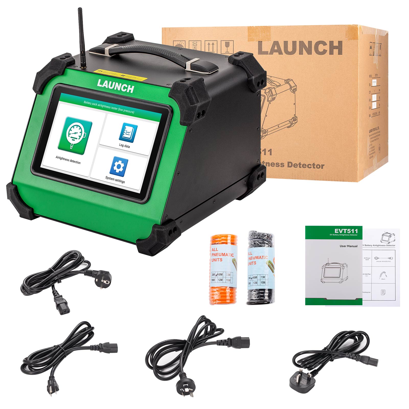 Launch EVT511 - Detector de Hermeticidad de Batería para Vehículos EV