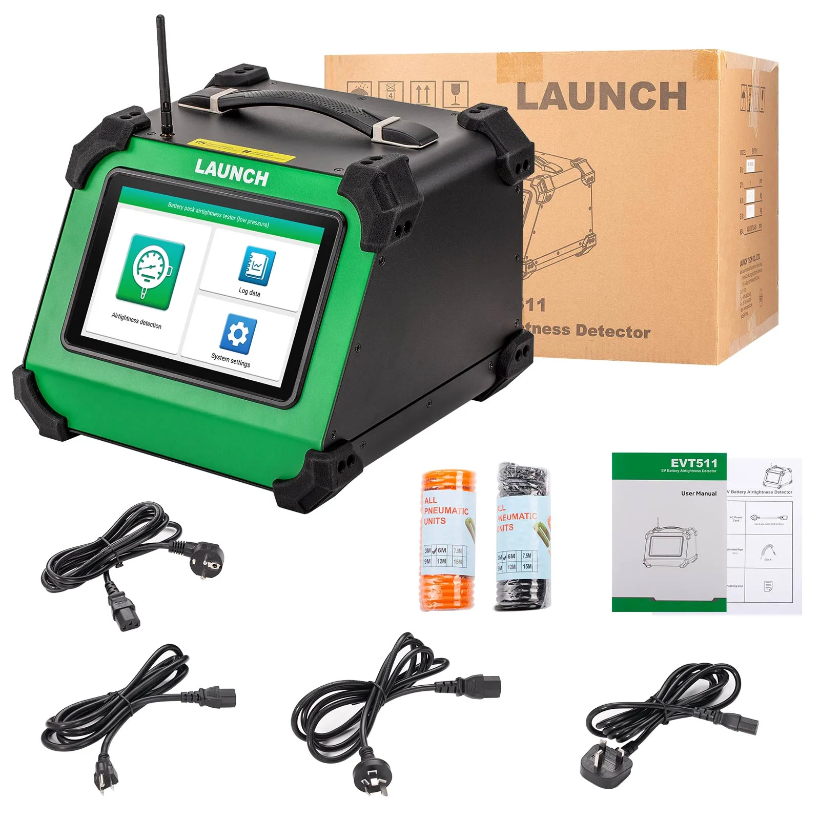 Launch EVT511 - Detector de Hermeticidad de Batería para Vehículos EV