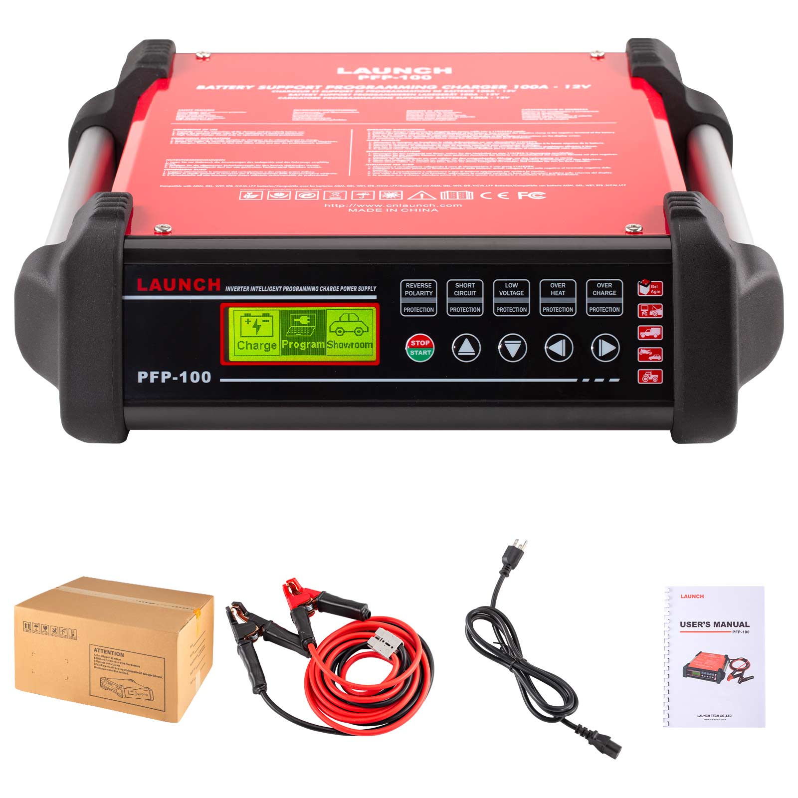 Launch PFP100 - Fuente de Programación y Cargador de Batería 100A