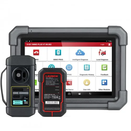 Programador de Llaves Launch X431 IMMO PLUS - Diagnóstico e IMMO con X-Prog3