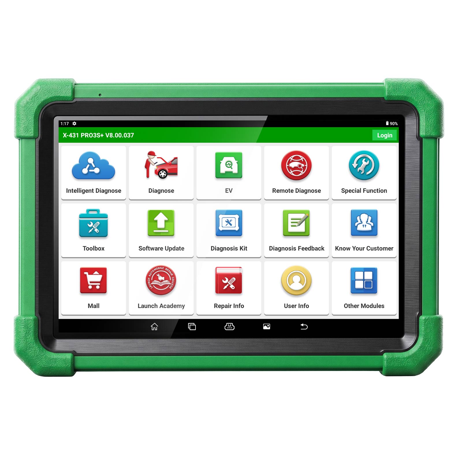 LAUNCH X431 PRO3S+ EV - Escáner Profesional para Diagnóstico y Análisis de Baterías EV