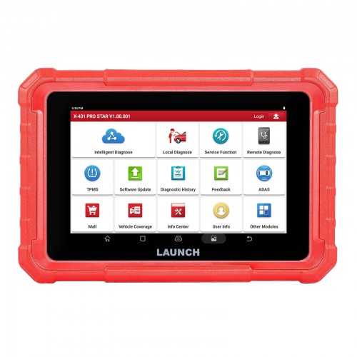 Escáner Launch X431 PROS STAR Elite - Diagnóstico de Sistema Completo Bidireccional