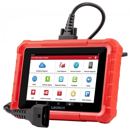 Escáner Launch X431 PROS STAR Elite - Diagnóstico de Sistema Completo Bidireccional