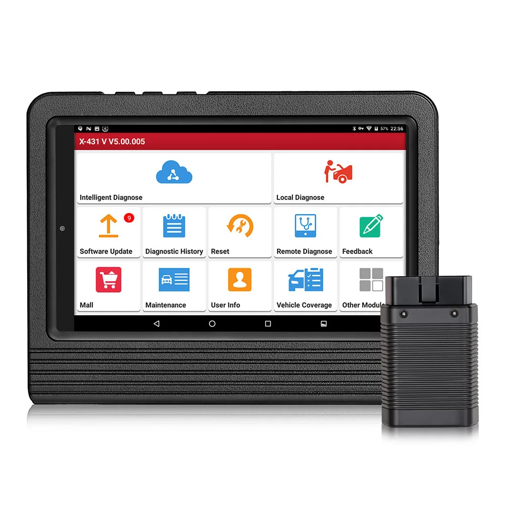 Escáner LAUNCH X431 V 8" - Diagnóstico Bidireccional de Sistema Completo