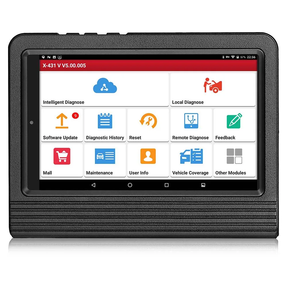 Escáner LAUNCH X431 V 8" - Diagnóstico Bidireccional de Sistema Completo
