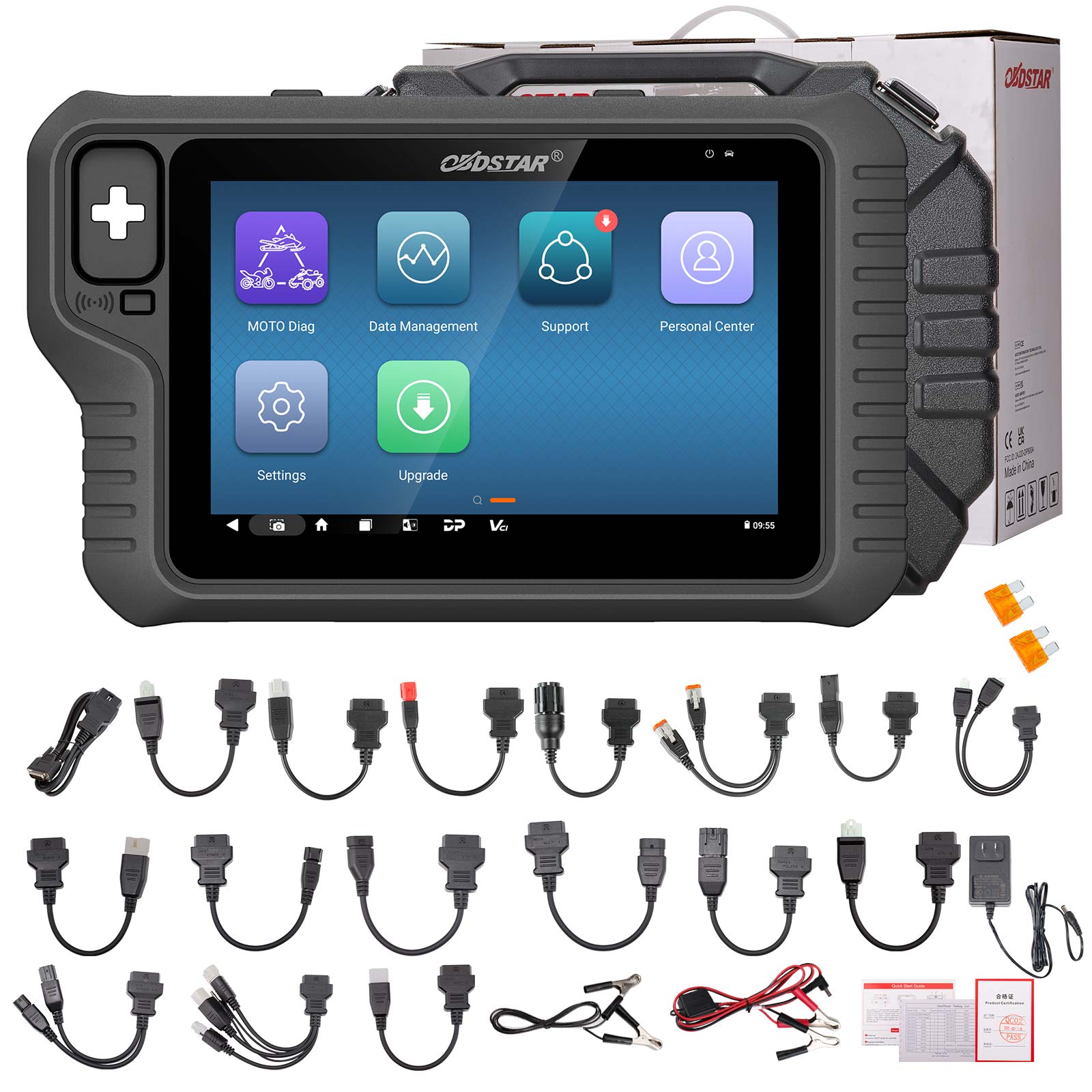 Escáner OBDSTAR MOTOMASTER - Diagnóstico Profesional de Motos, ATV y Náutica