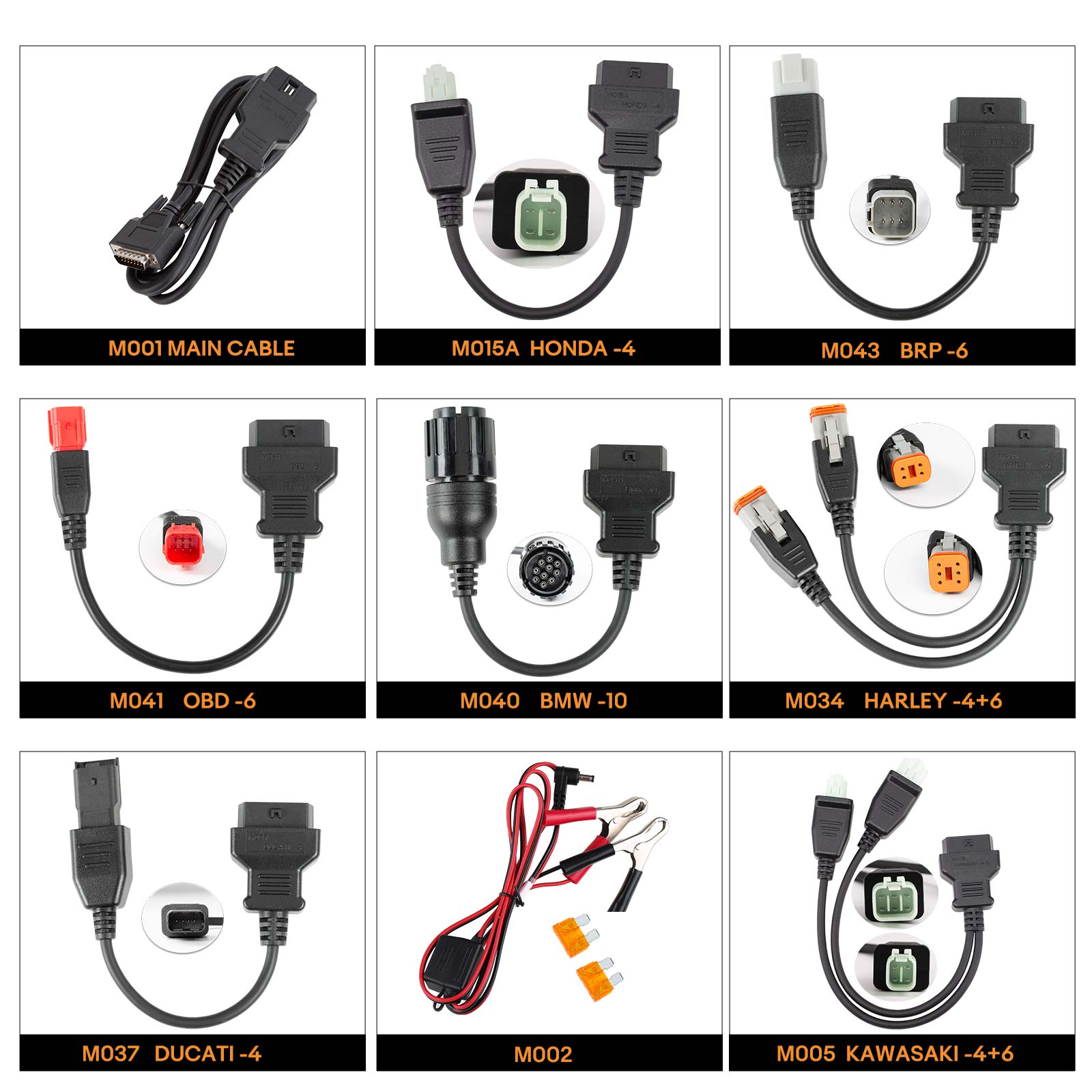 Escáner OBDSTAR MOTOMASTER - Diagnóstico Profesional de Motos, ATV y Náutica