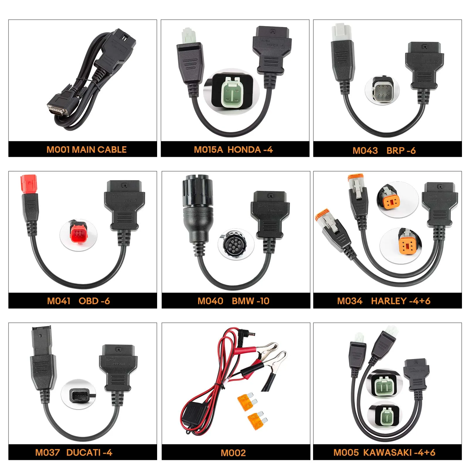 Escáner OBDSTAR MOTOMASTER - Diagnóstico Profesional de Motos, ATV y Náutica