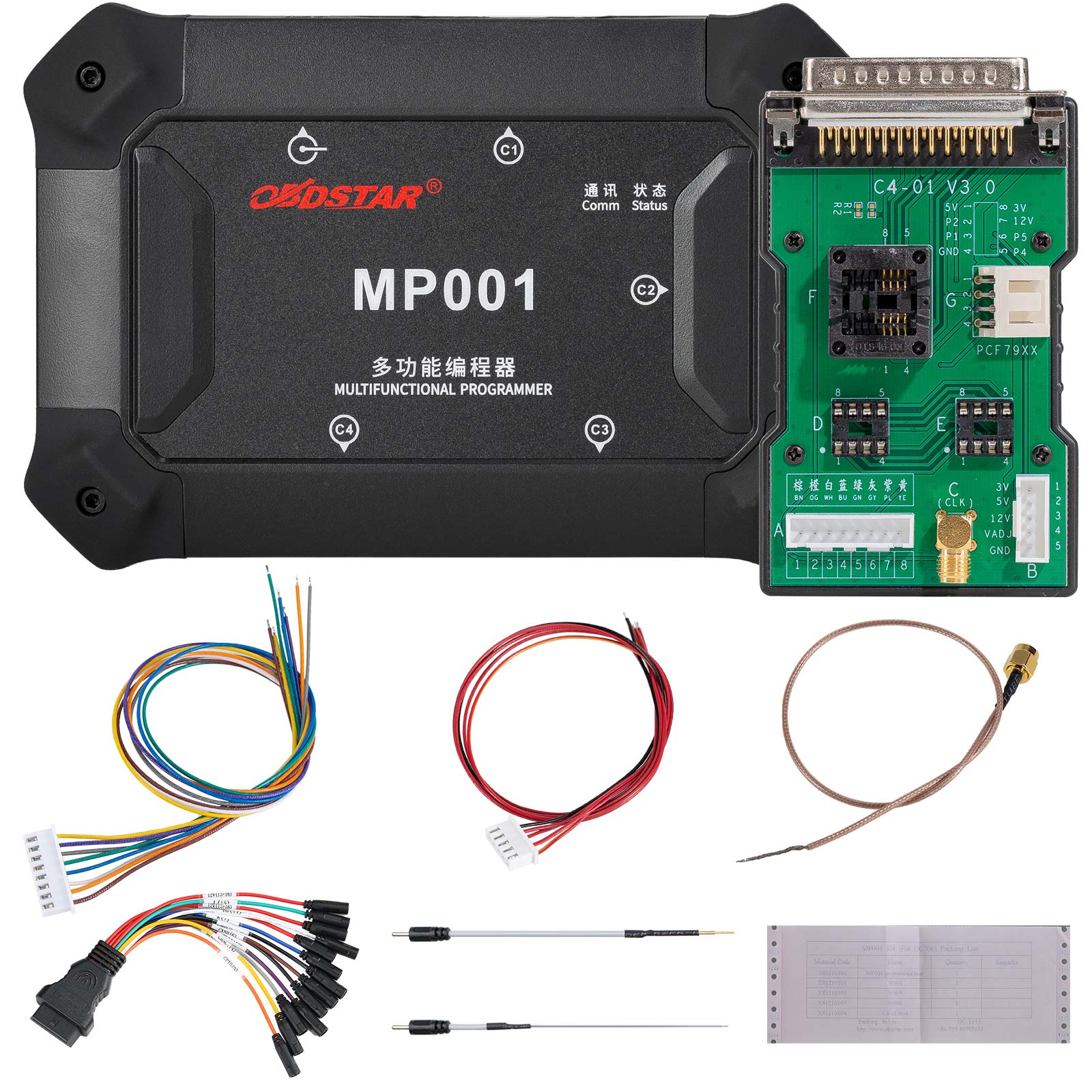 OBDSTAR MP001 - Programador de Banco para EEPROM, MCU y ECU