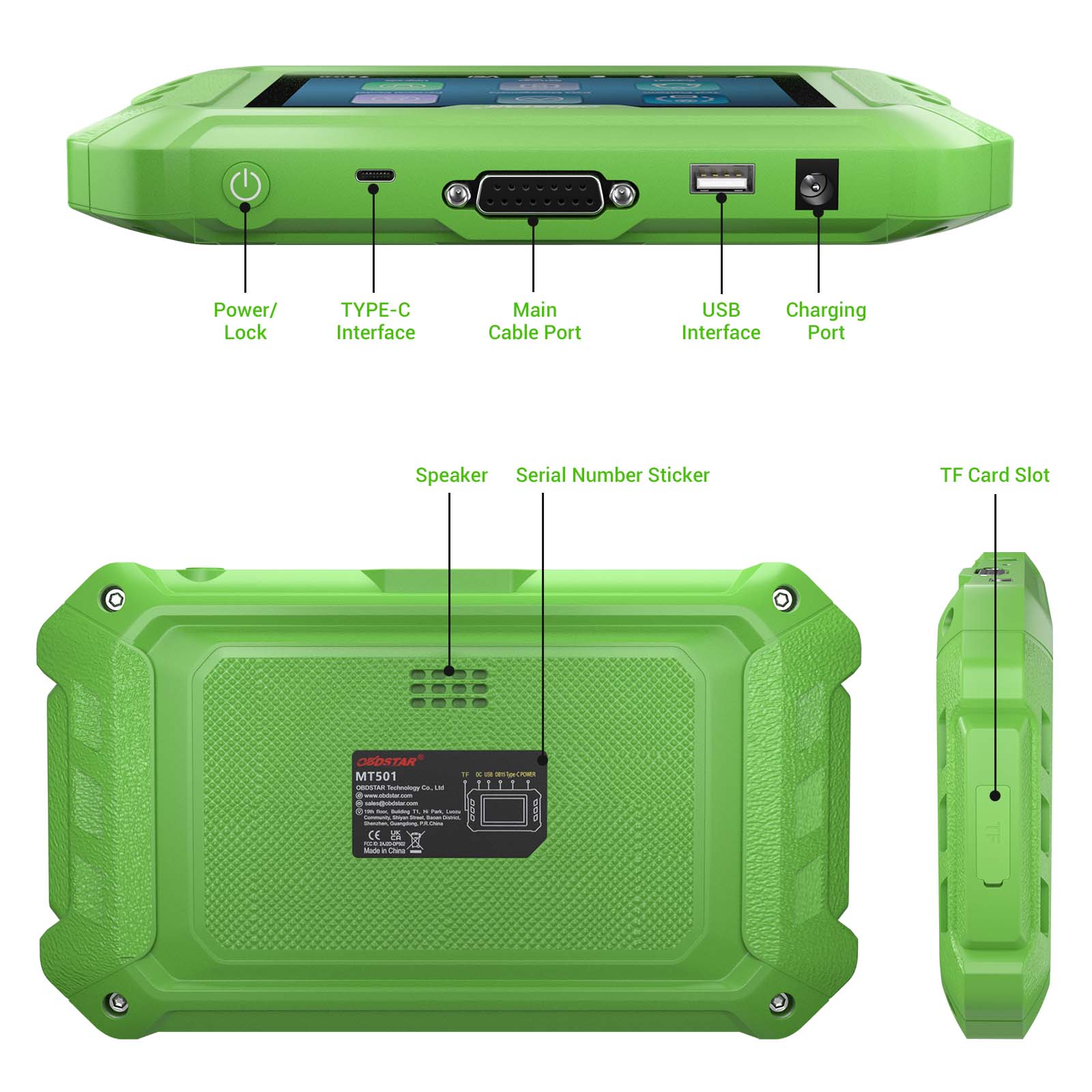 OBDSTAR MT501 - Plataforma de Prueba de Banco para Tableros y Módulos